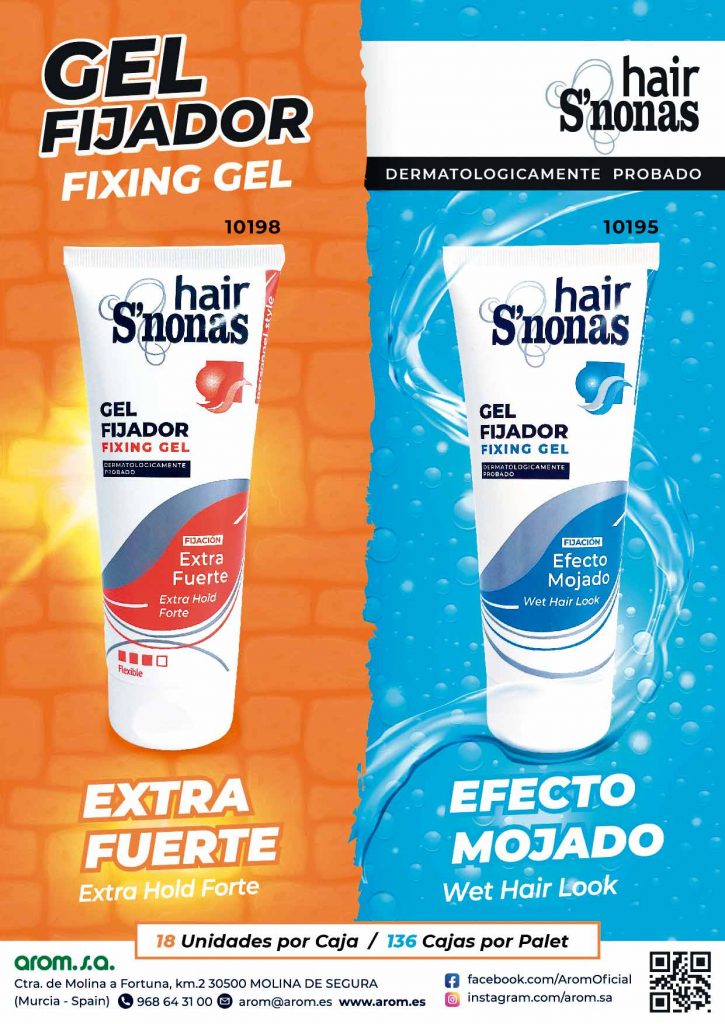 Gel Fijador Efecto Mojado Ml Arom